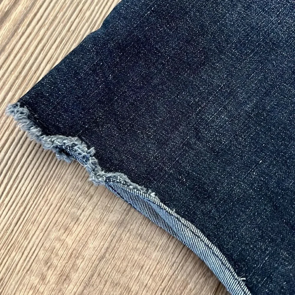Old Navy Karate Slim Boys Denim Shorts With Raw Hem
